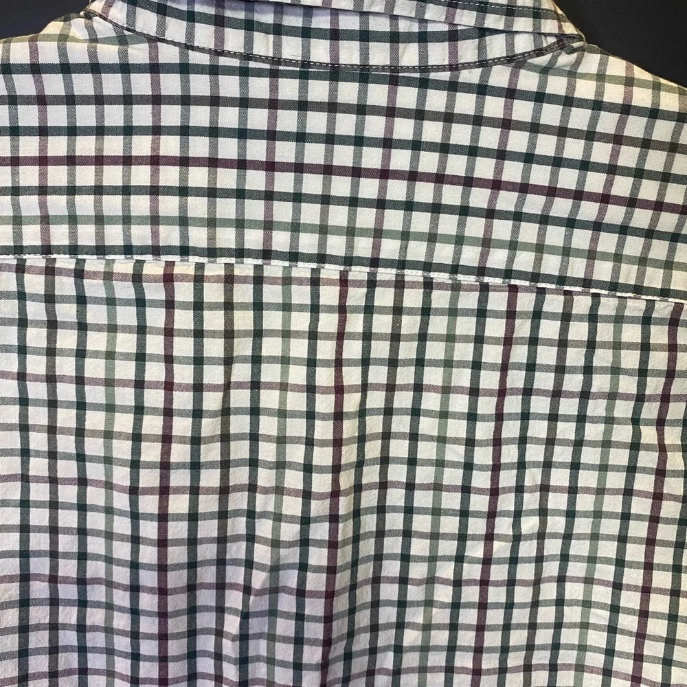 J. Crew Men's Checkered Button Down‎ Shirt